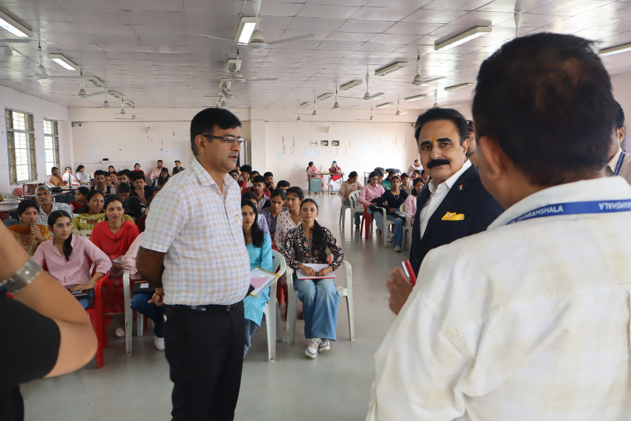 Chairman sir visit to Counselling Hal